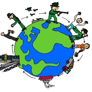 بين الإنسان والذكاء الاصطناعي